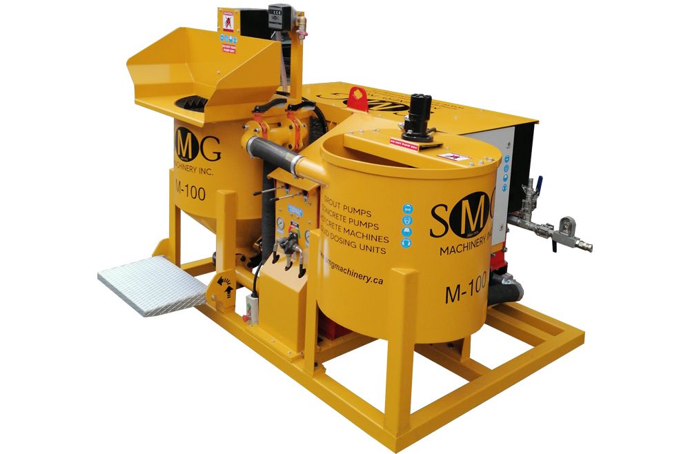 M-100 Pompe à coulis haute pression